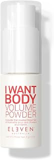 ELEVEN AUSTRALIA I Want Body Volume Texture Powder for Men & Women - Hair Styling Product, Volumizing & Texturizing, Adds Lift & Texture for Fine to Medium Hair, Matte Finish, Includes Pump - 0.3 oz