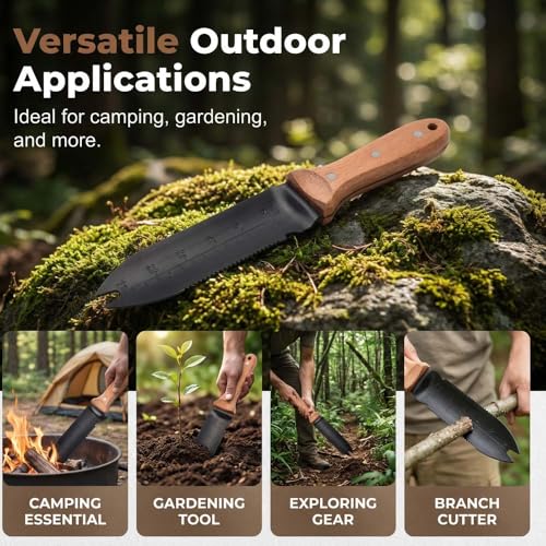 Cuchillo de jardín multiusos con funda miniatura 4