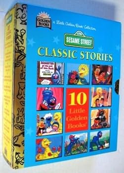 Sesame Street Golden Books-10 Vols. (Six Golden Super Shape Books)