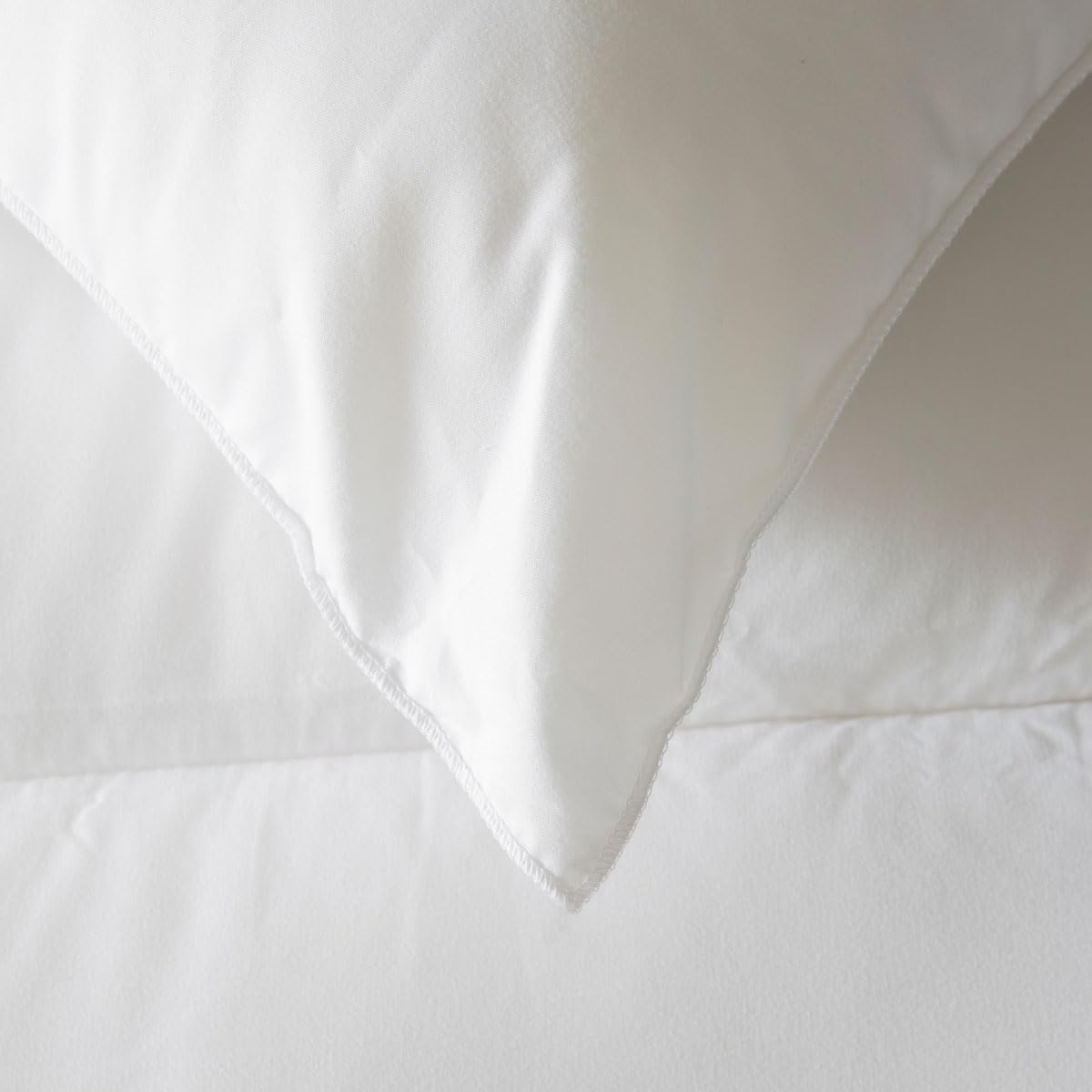 DROUAULT - Oreiller Clair de Lune 40x60 cm - Soutien Medium (Dos) - Fibre Creuse Siliconée - Anti-acariens Naturel - Anti-acariens d'origine végétale - Enveloppe 100% Coton - Lavable 40°C