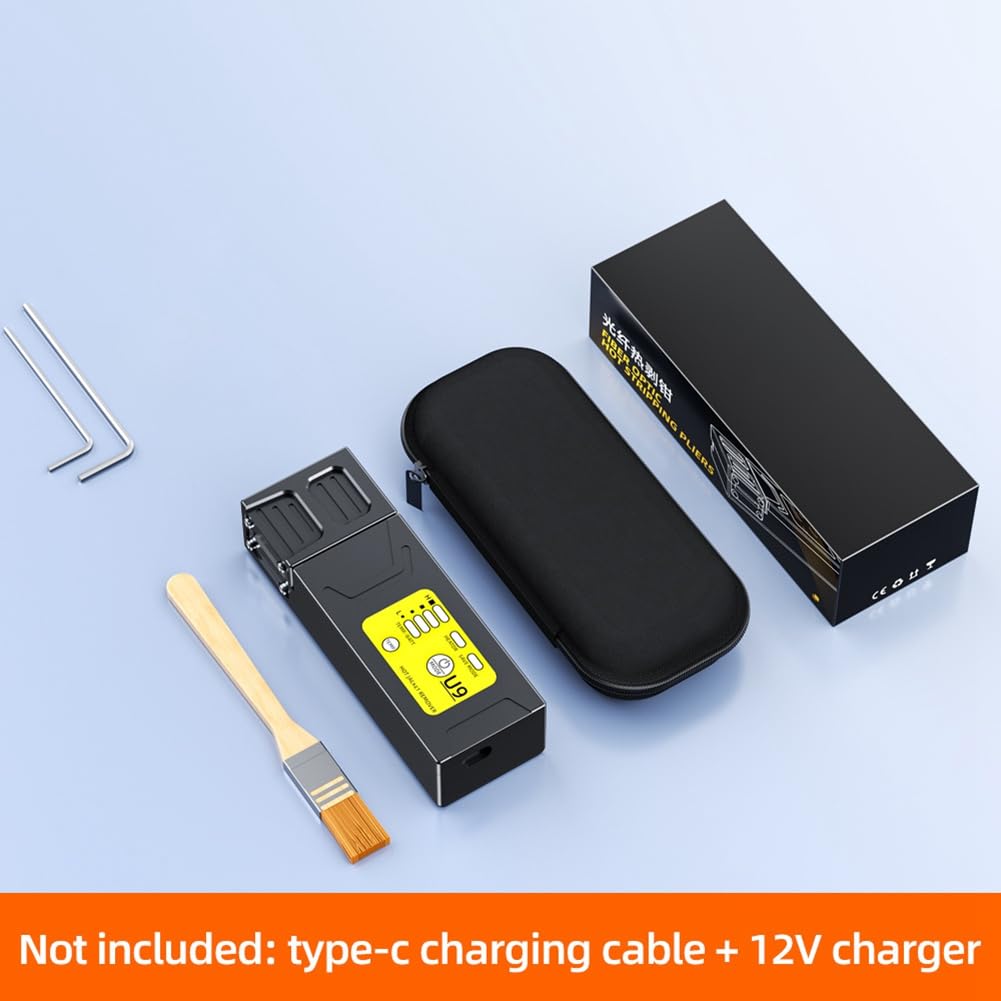 Szczypce do Zdejmowania Izolacji Termicznej U9 Fiber, Podgrzewane, Optyczne, do Cięcia, do Zdejmowania Izolacji z Włókien Światłowodowych, Narzędzie do Łączenia Kabli