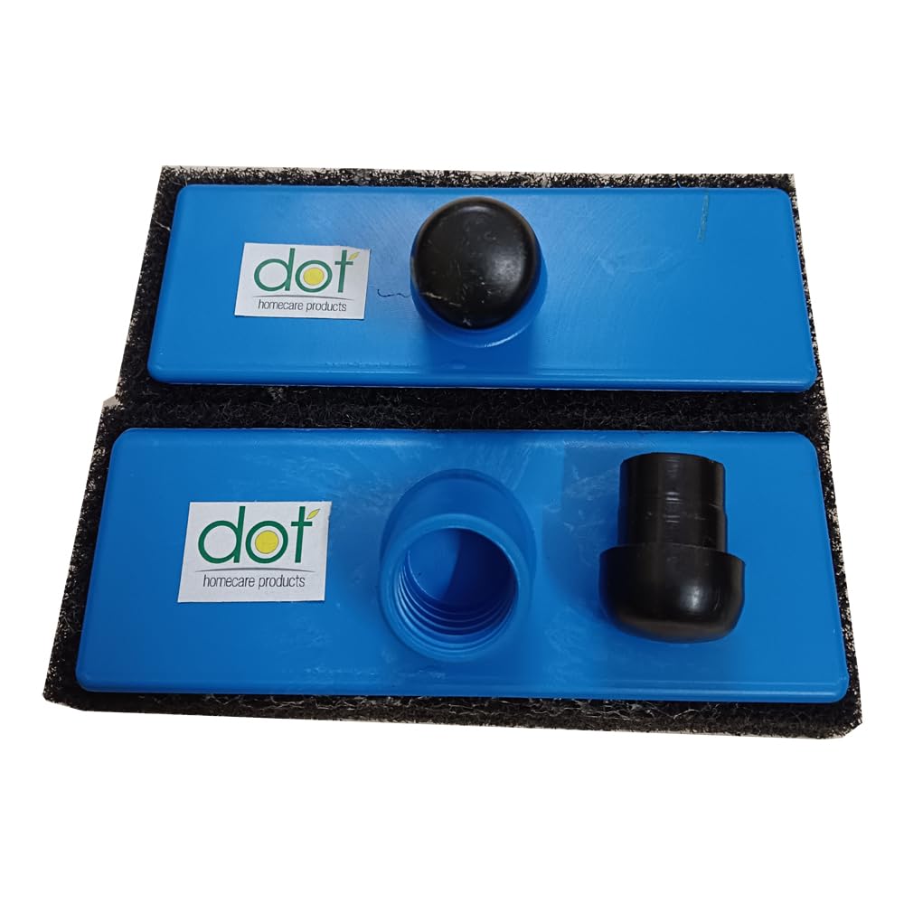 DOT Handle Scrubber with Long Handle Fixture (Pack of 2) without Stick (B0B1JQHD2K) Amazon Price History, Amazon Price Tracker