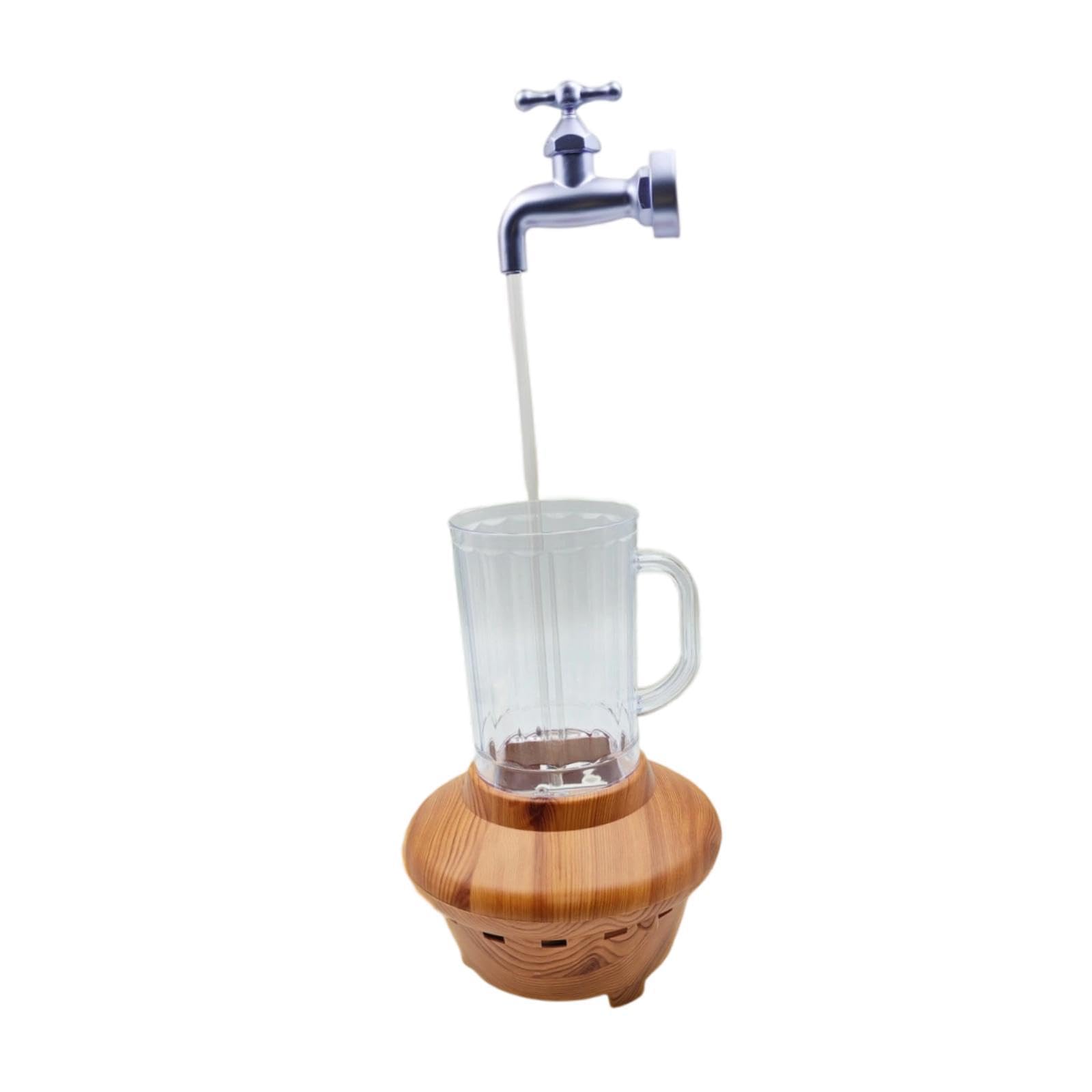 Tabletop Waterflow Decoration Feng Shui Water Fountain for Stage Performance Light Purple Faucet-image-32