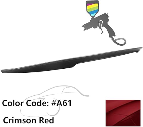 Miniatura 6 de Spoiler de cajuela de alta patada compatible con 07-13 BMW E92 2Dr Coupé de fabricante de equipo original, #A17 Havanna Metálico