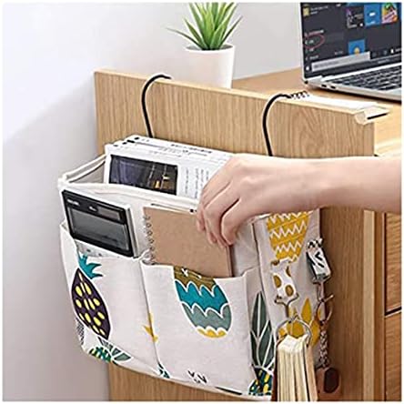 ベッドサイド収納バッグ 子供用ダブルベッドサイドバッグ収納バッグ ベッドサイドキャディポケットハンギングバスケット 人気 おすすめ ベッドサイドキャディポケット ファミリーベッドレールスクール寮用 Size B Color 1pcs