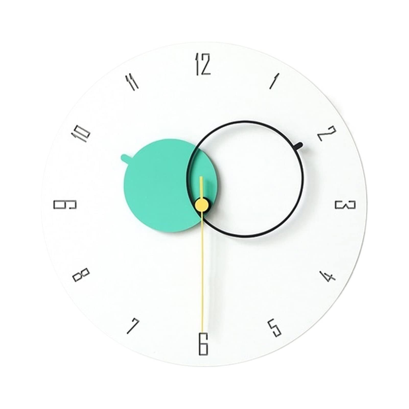 Horloge murale moderne TUSUOD silencieuse et design pour salon et bureau