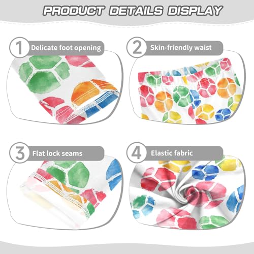 Soccer Ball Kids Baby Girls Active Leggings Fashion High Waisted Sweatpants Exercise3