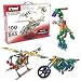 K’NEX 100 Model Building Set – 863 Pieces – Ages 7+ Engineering Educational Toy