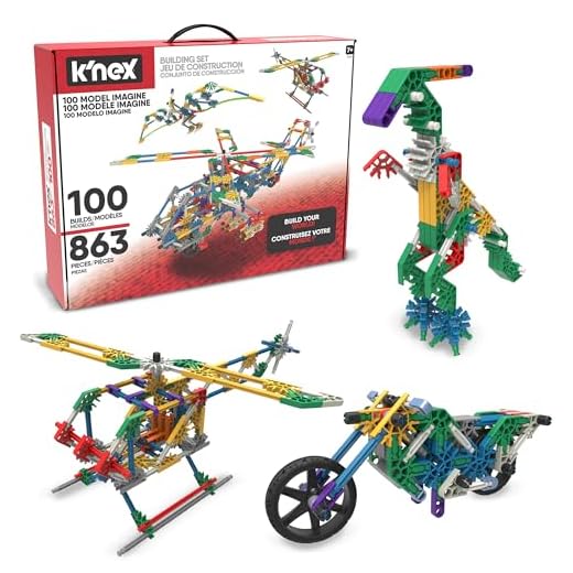 K'NEX 100 Model Imagine Building Set (Amazon Exclusive), for 7 - 10 years