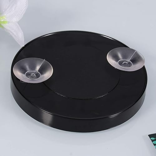Miniatura 7 de Espejo redondo con lupa para montaje en pared: 3 unids 7. 2.0 in 5X aumento espejo de maquillaje redondo compacto espejo con 2 ventosas para baño