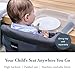 Inglesina Fast Table Chair, Black - Portable Baby High Chair - for...