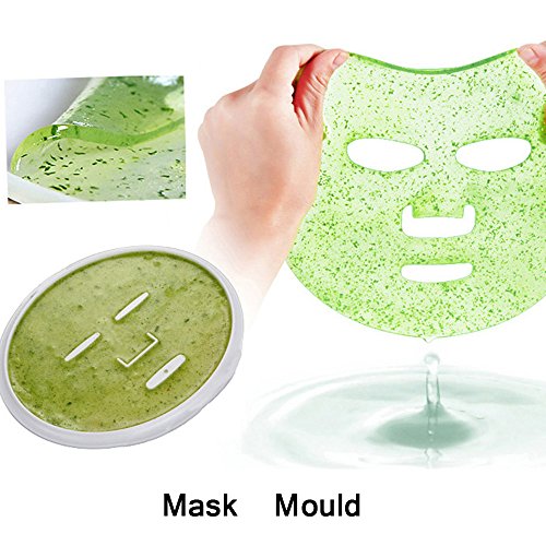 DIY Silicone Face Mask Maker Mould Plate, Reusable Making Facemask Tool Face Mask Facial Care Make up Tool, 2Pcs