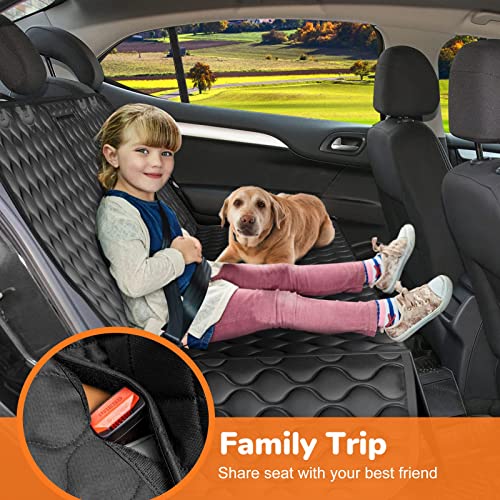 Urpower Bench Dog Car Seat Cover For Back Seat, Waterproof Dog Seat Cover Compatible For Middle Armrest, Nonslip Car Seat Protector For Pets And Child, Backseat Dog Cover For Cars, Suvs &Trucks #TOP3