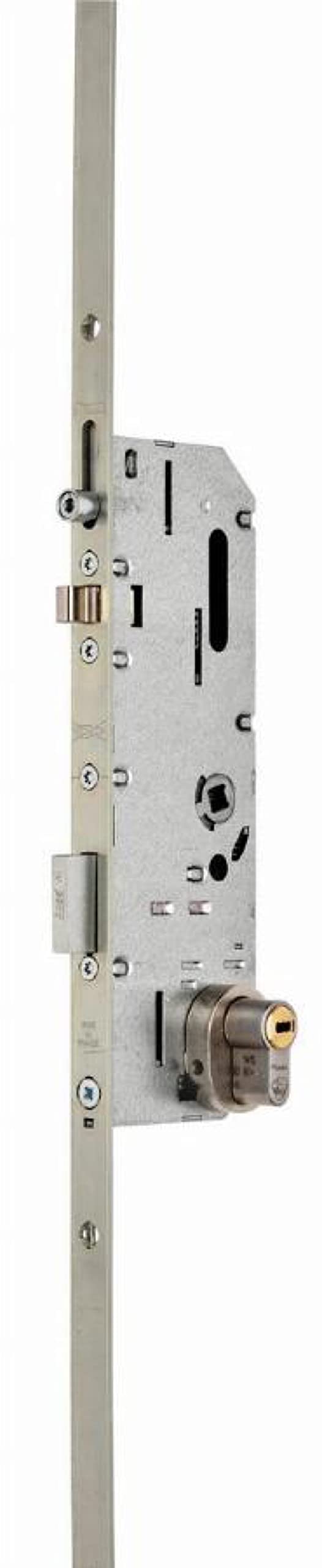 Serrure VACHETTE 20000 RB boîtier 3 points vertical pour cylindre européen sans gâche