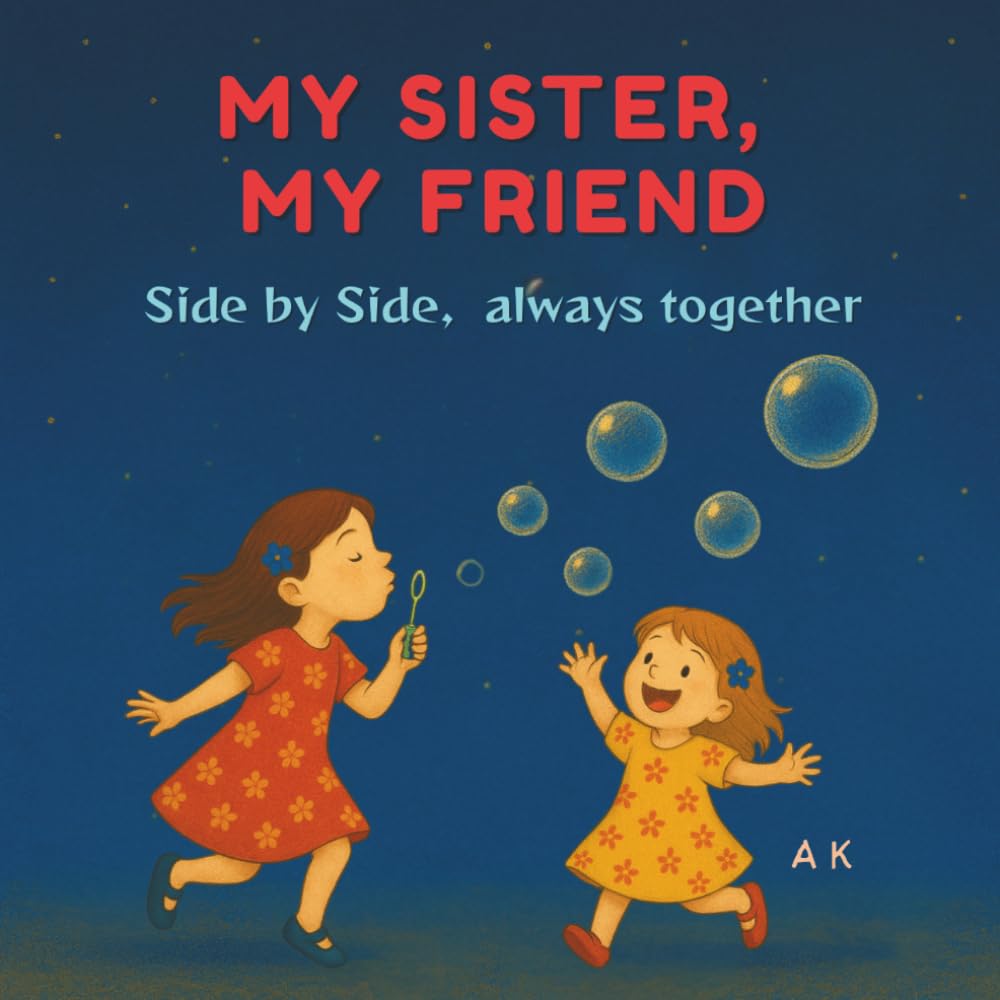 My Sister, My Friend - Side by Side, Always Together: Children's Story Book about sisterhood and growing up together