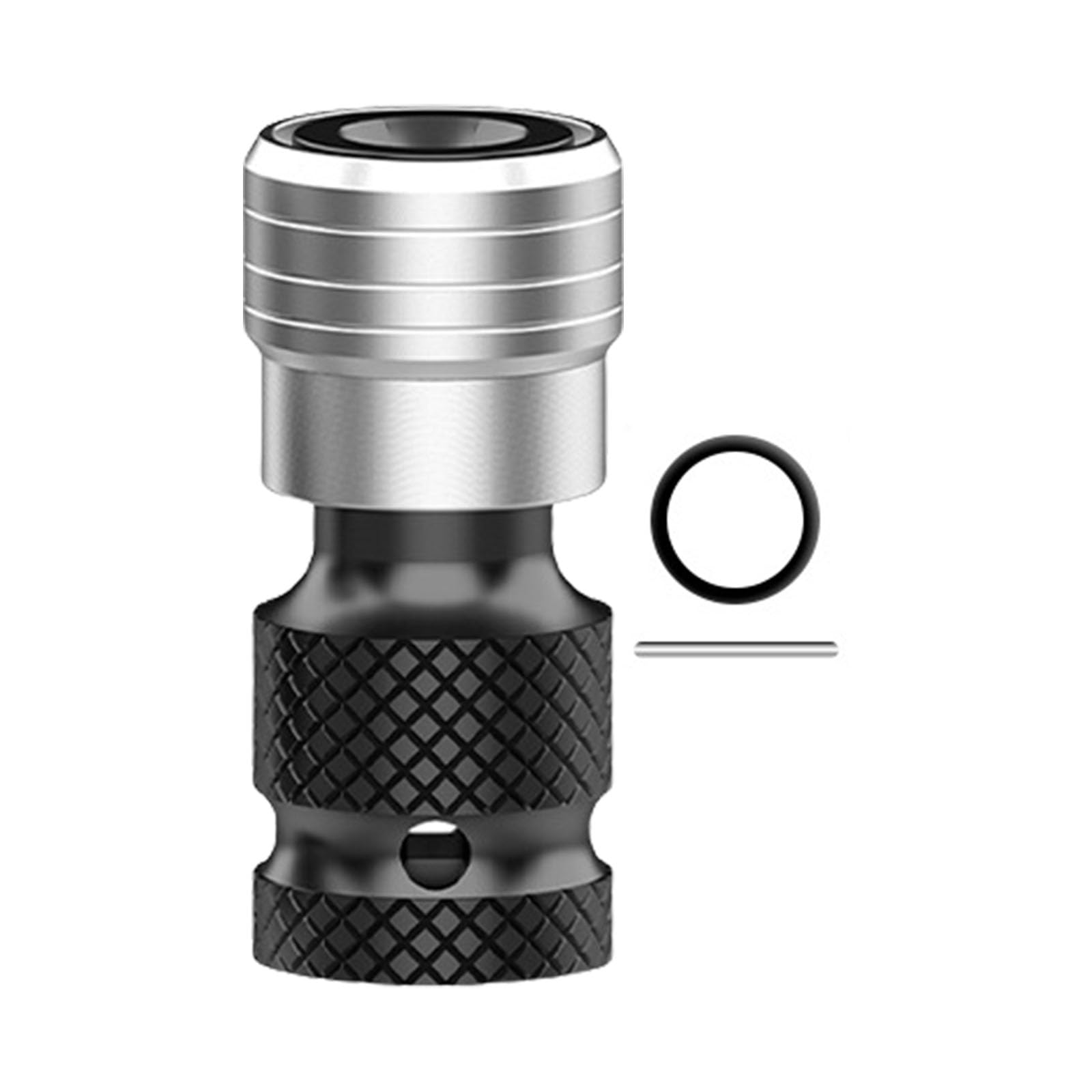 Quick Releasing 1/2inch Square Drives To 1/4inch Hexagon Female Converters Chucks Adapter Socket For Ratcheting Wrench