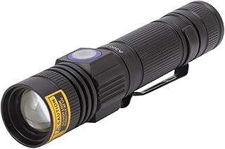 Ultraviolet Flashlight Zoomable UV Detection Lamp USB Charging Waterproof LED Flashlight Handheld LED Flashlight Aluminum Alloy for Camping Emergencies Pet Urine Detection