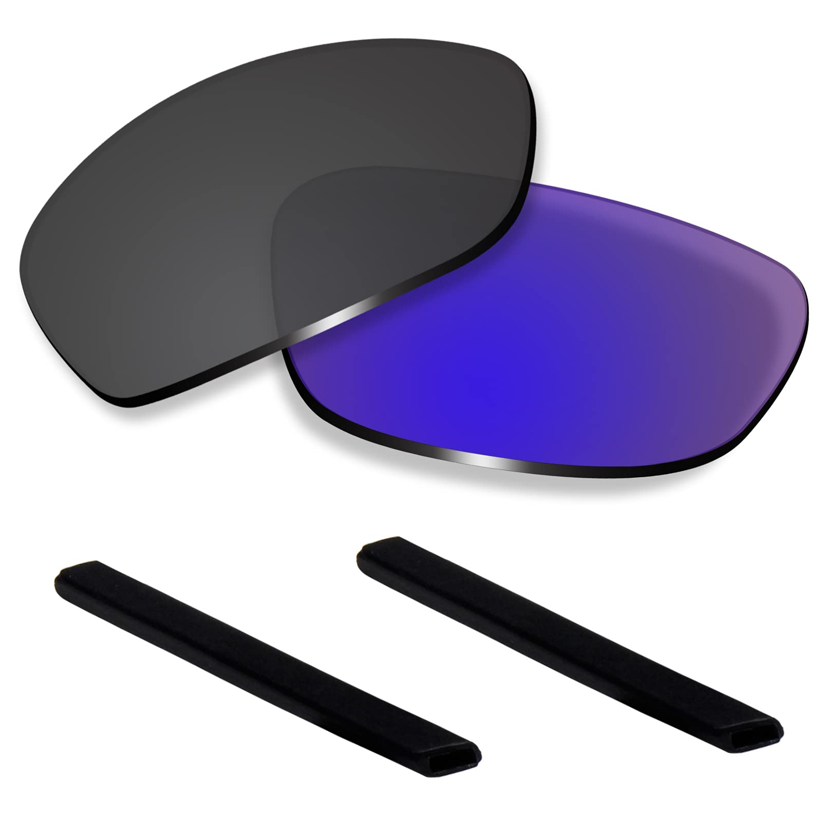 Polarized Replacement Lenses/Ear Sock for Oakley Straight Jacket 2007 Glasses