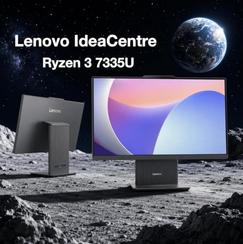Image of Lenovo IdeaCentre 24 inch Touch FHD All-in-One Desktop 8GB DDR5, 256GB SSD