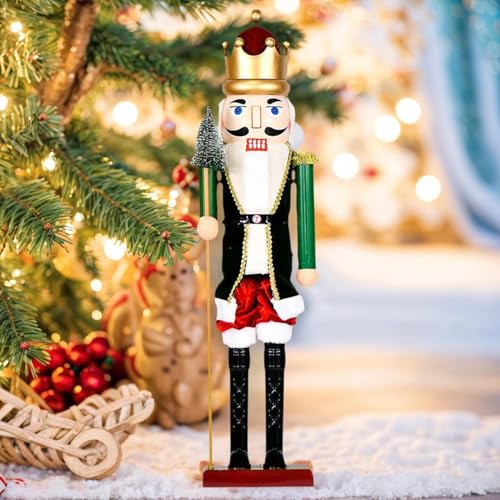 Casse-noisette de Noël musical 40 cm à éclairage LED intégré - 3
