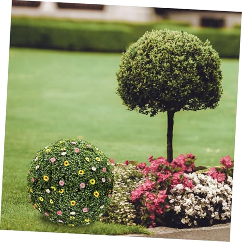 Marcos de bolas de topiario para jardín que evitan la deformación 5