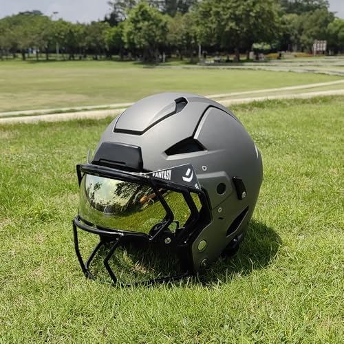 Image of Football Helmet Visor Anti-Fog Scratch Resistant Used for Axiom Helmets for Youth & Adult