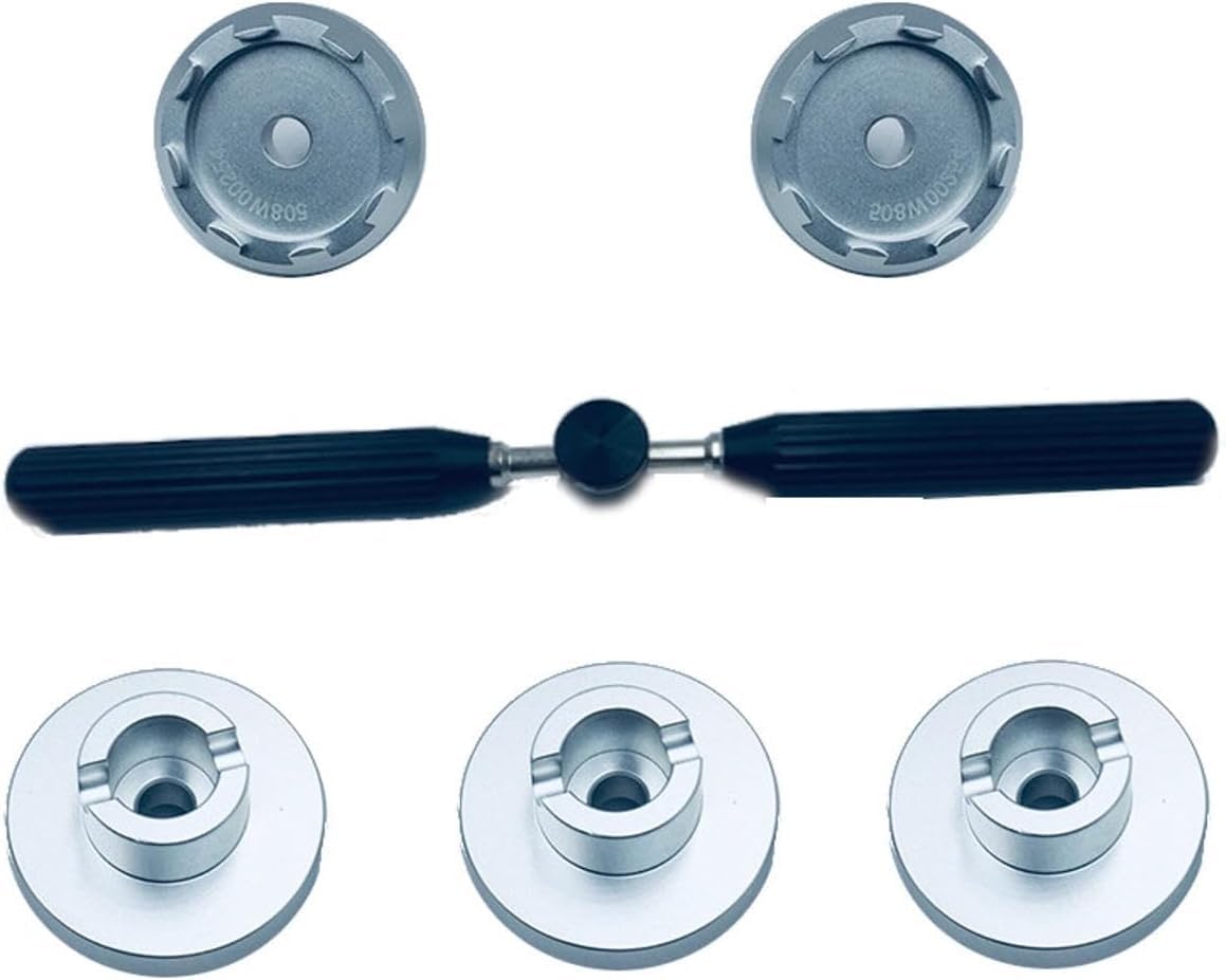 Kit de reparación de Relojes, Herramienta Profesional para la reparación de Relojes, abridor de Caja Trasera, removedor de Tapa y Matrices para Omega 508 510 Cal.8800