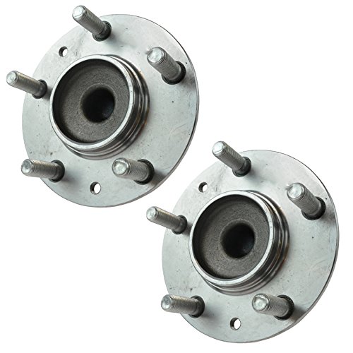 Image of TRQ 2 Piece Front Passenger Side Driver & Passenger Side Wheel Bearing & Hub Assembly Set Compatible with 2009-2011 Mazda RX-8