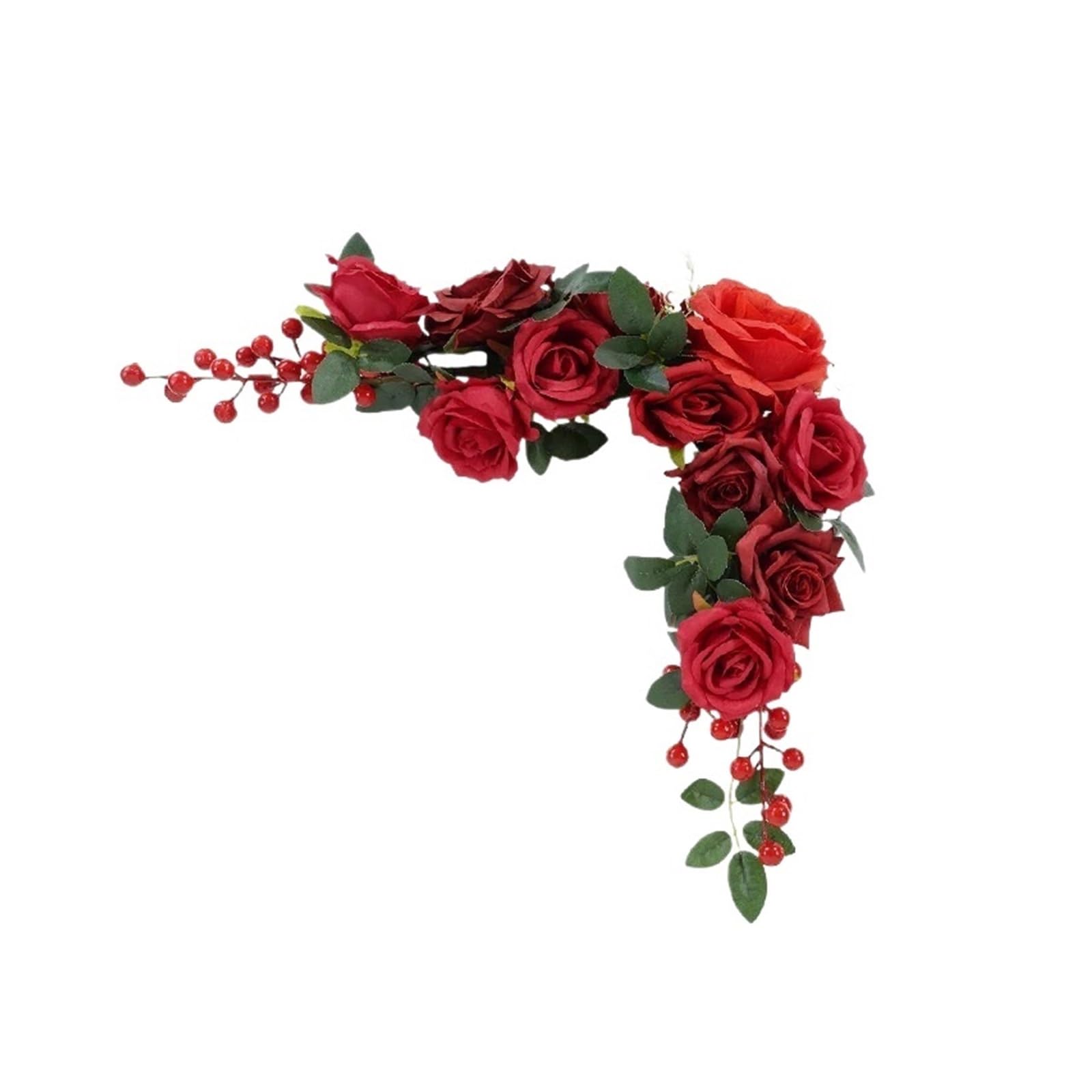 Casetlong 1PC Artificial Flower Garland Home Decoration Wedding Celebration Birthday Party Hotel Scene Hanging Ornament