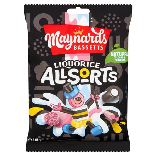 Maynards Bassetts liquorice allsorts 165g