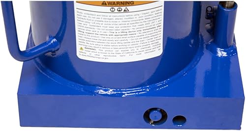 Miniatura 7 de K Tool International HD63250 Gato hidráulico de botella de 50 toneladas para garajes, talleres de reparación y bricolaje, 100,000 libras. Capacidad,