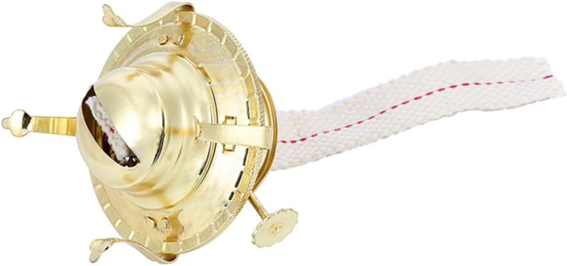 VALICLUD 1set Vintage Kerosene Lamp Burner Wick Oil Lamp Replacement Parts for Retro Lighting