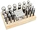 SE JT3405DS Doming Punch and Dapping Block Set (25 PC.)