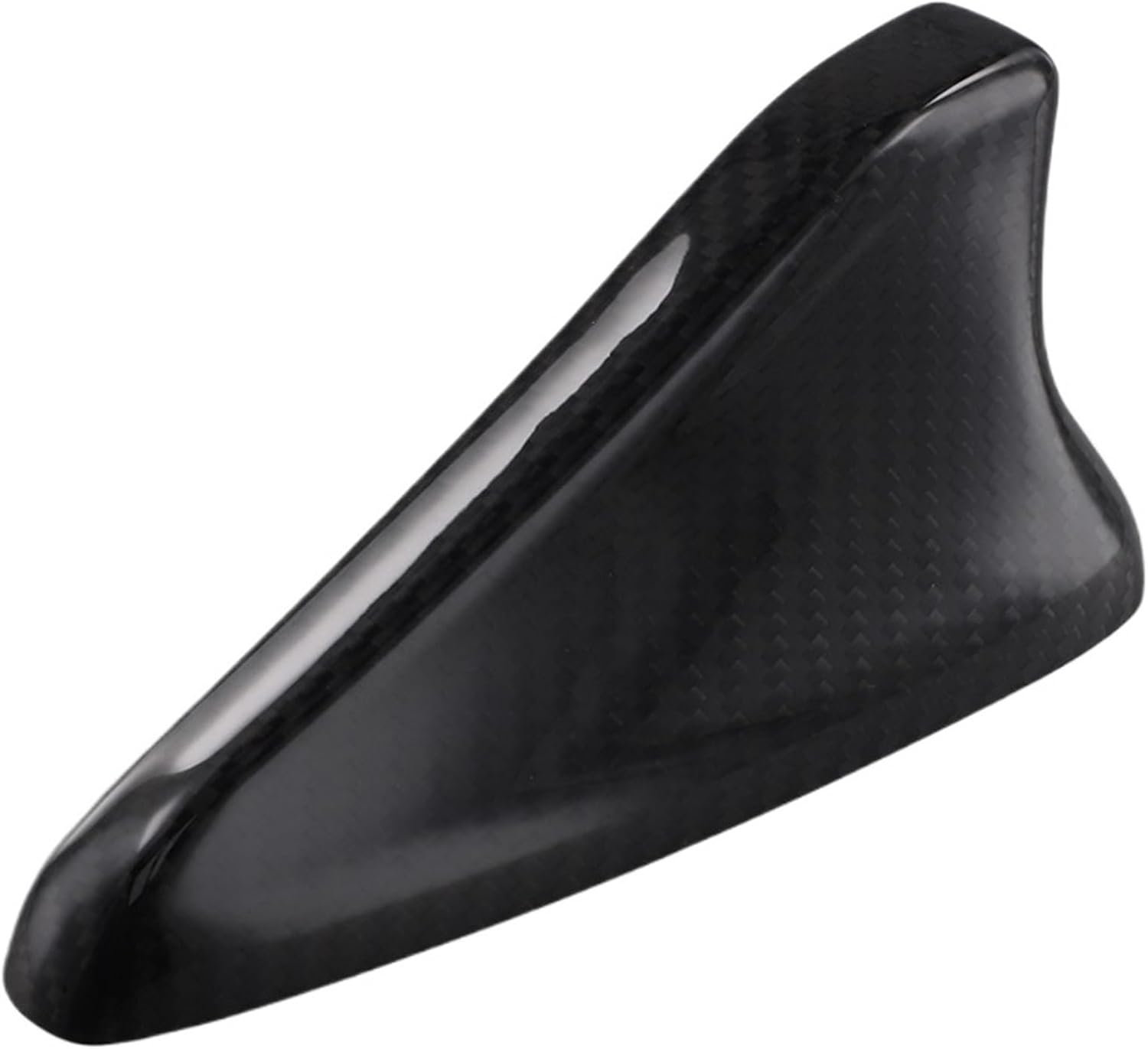 Carbon Fiber Roof Shark Fin Trim Cover Compatible with Kia Stinger (Carbon Fiber Texture)