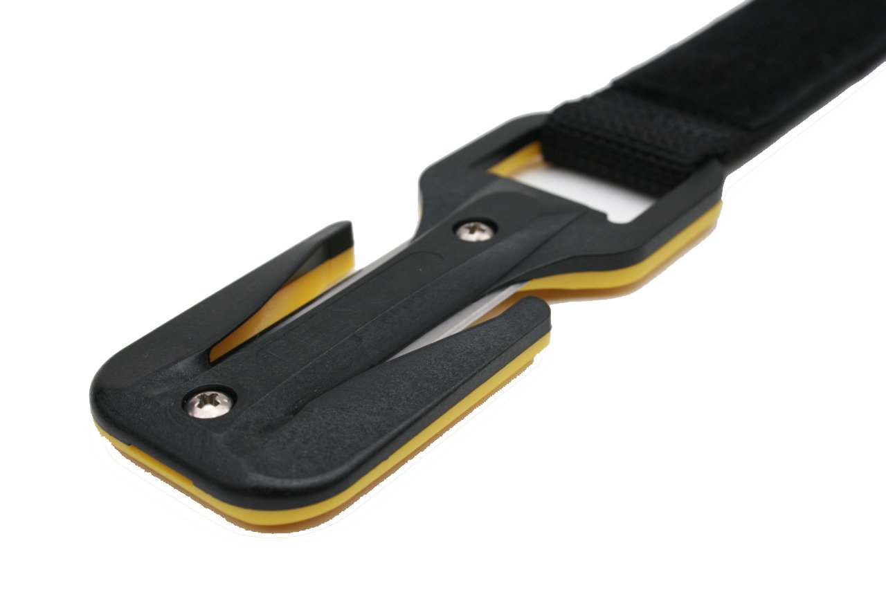 Trilobite Webbing and Line Knife-Belt Mounted-Yellow-Ships from the UK