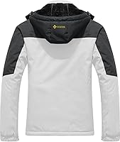 Vista 2 de GEMYSE - Chaqueta de esquí y nieve para mujer, diseño impermeable y resistente al viento, para invierno