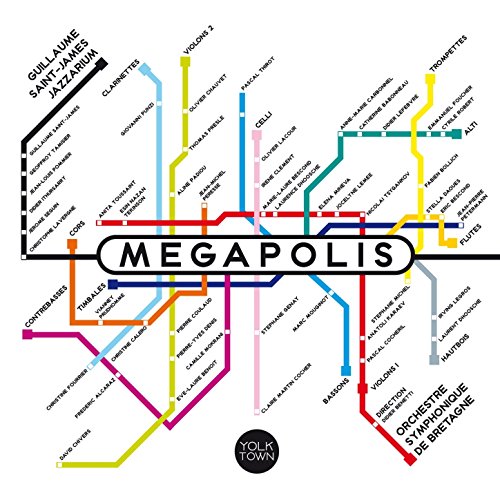 Megapolis Guillaume SaintJames Jazzarium Digital Music
