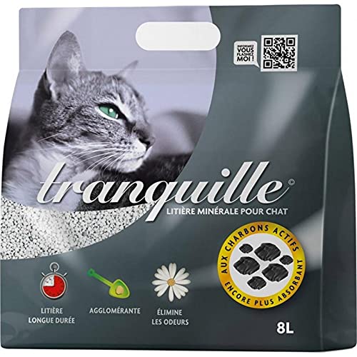 Capazo de arena mineral para gatos, 8 l (lote de
