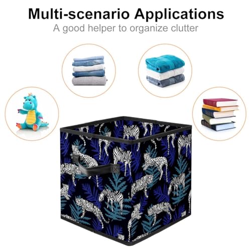 Boîte de rangement feuilles exotiques pour placard sans désordre