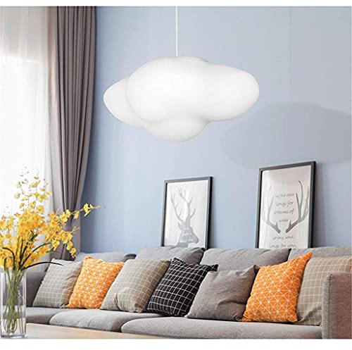Lampe suspension nuage LED à intensité variable chaud et blanc - 4