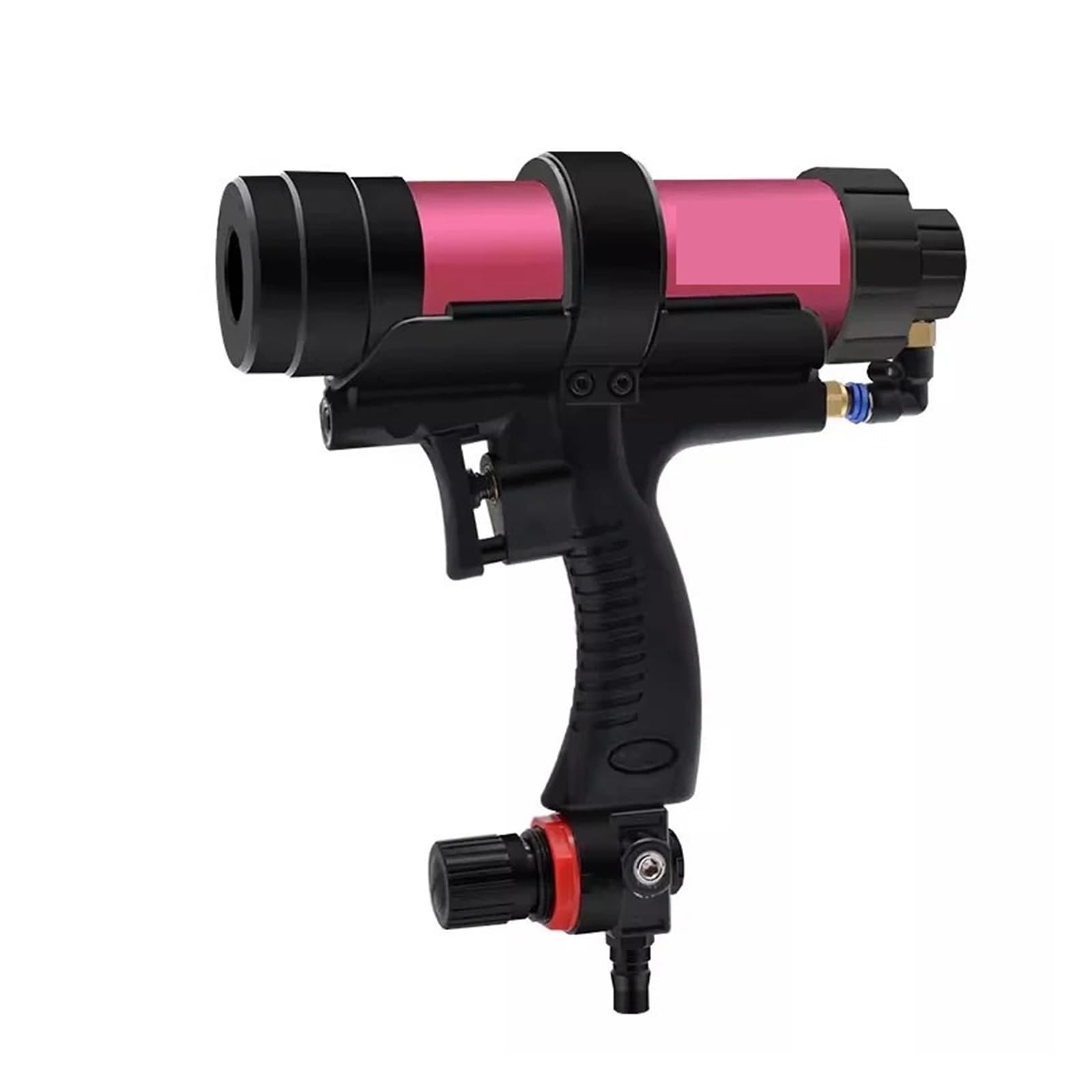 Pneumatyczny pistolet do klejenia szkła o pojemności 310 ml, regulowany z gumą powietrzną, narzędzie nakładania twardego kleju i uszczelniacza, uszczelniania Do użytku domowego