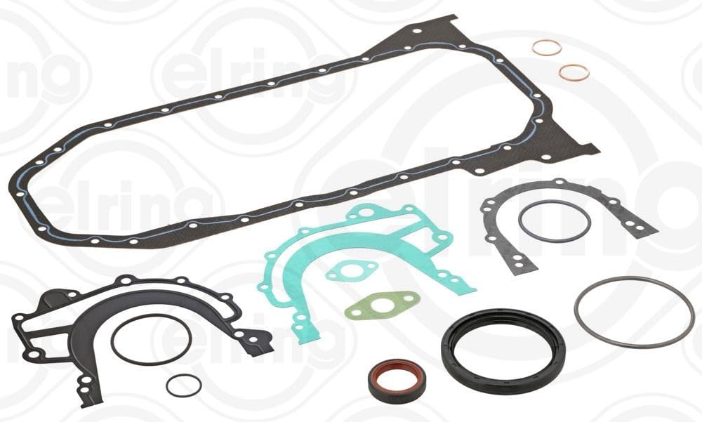 Elring 917.878 Jeu de joints d'étanchéité, carter de vilebrequin | Compatible avec: VW LT 28-35 II Bus, LT 28-46 II Kasten, LT 28-46 II Pritsche/Fahrgestell, TRANSPORTER T4 Bus