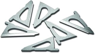 G5 Striker V2 Replacement Blade Kit - Archery Hunting Ultra Sharp Lutz Fixed Replacement Blades for 3 Broadheads (9 Pack)