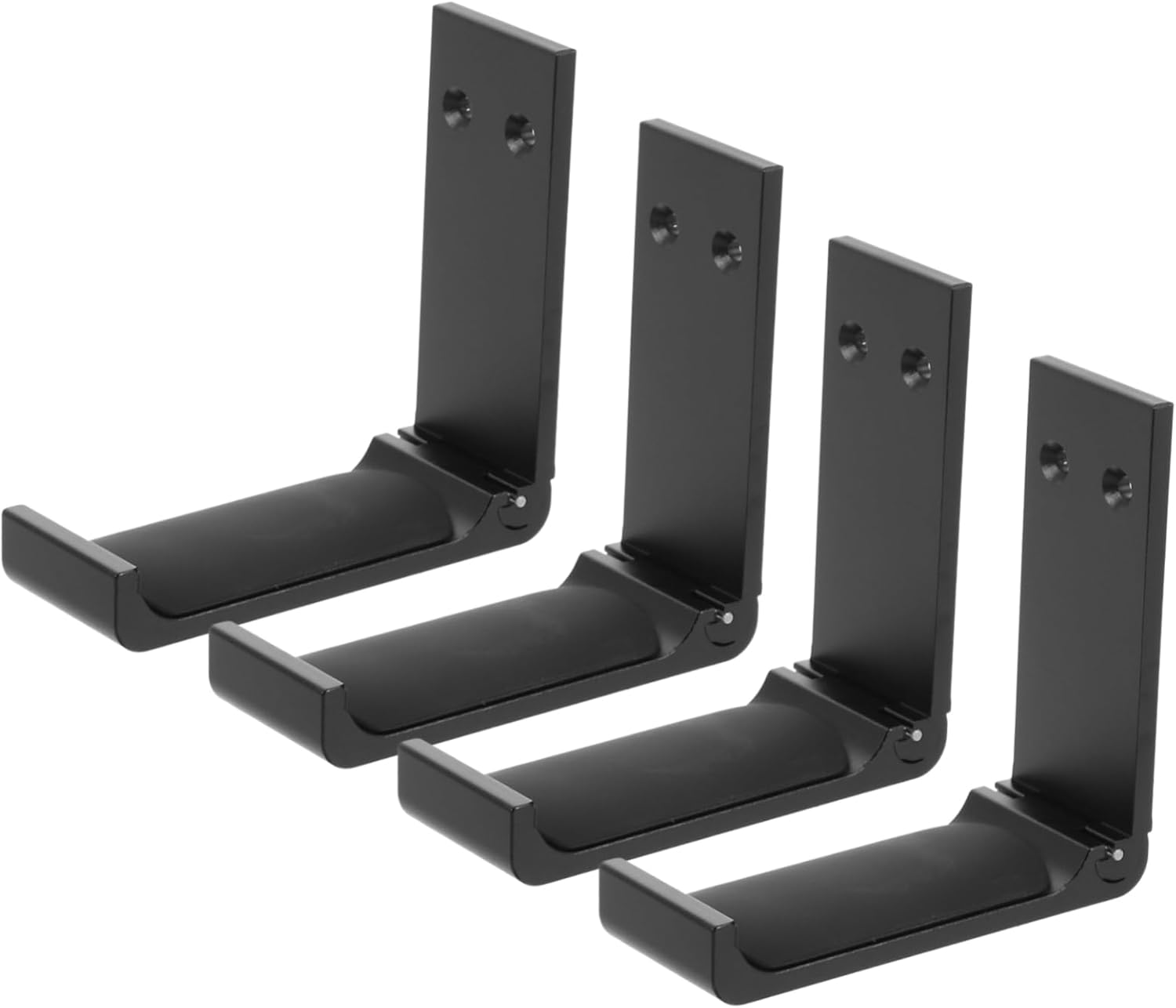 TEHAUX 4sets Alumnium Alloy Headphone Rack Headset Holder Simple Headset Display Rack Weight Capacity