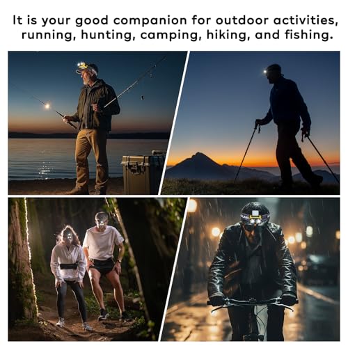 Foleto 2 Pack Hat Clip Light, Waterproof and Dust-Resistant Design — view 4