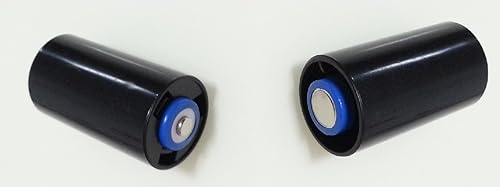 Miniatura 3 de LampVPath 10 fundas adaptadoras de batería AA a C, espaciadores de tamaño AA a C, adaptador de batería AA a tamaño C (paquete de 10 negro)