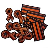 Fita de St George Patch bordado para roupas faça você mesmo, para costurar
