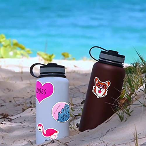 hydro flask stickers blue