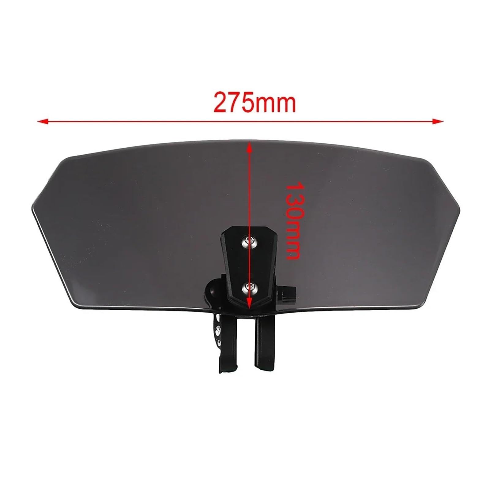 Parabrezza Moto Spoiler Per Triumph Per Suzuki Per Touring Per BMW 1X Parabrezza Deflettore Antivento Per Parabrezza Fumé Universale Per Moto Parabrezza Moto Deflettore
