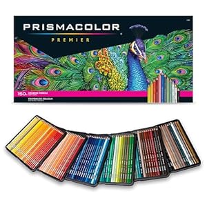 Prismacolor Premier Colored Pencils, Soft Core, 150 Count – Ultra-Smooth, Durable, Vibrant Colors